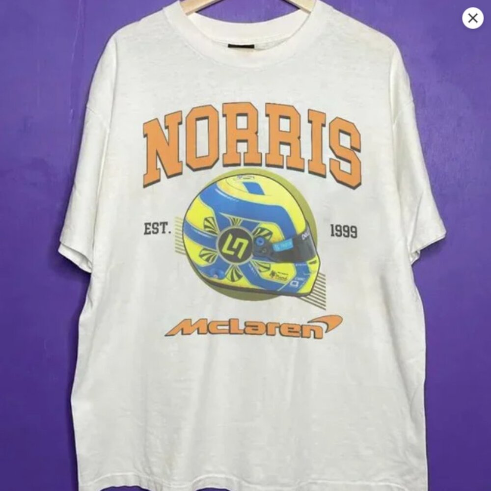 Lando Norris Formula One Racing Team McLaren Shirt, Lando Norris Fan Shirt